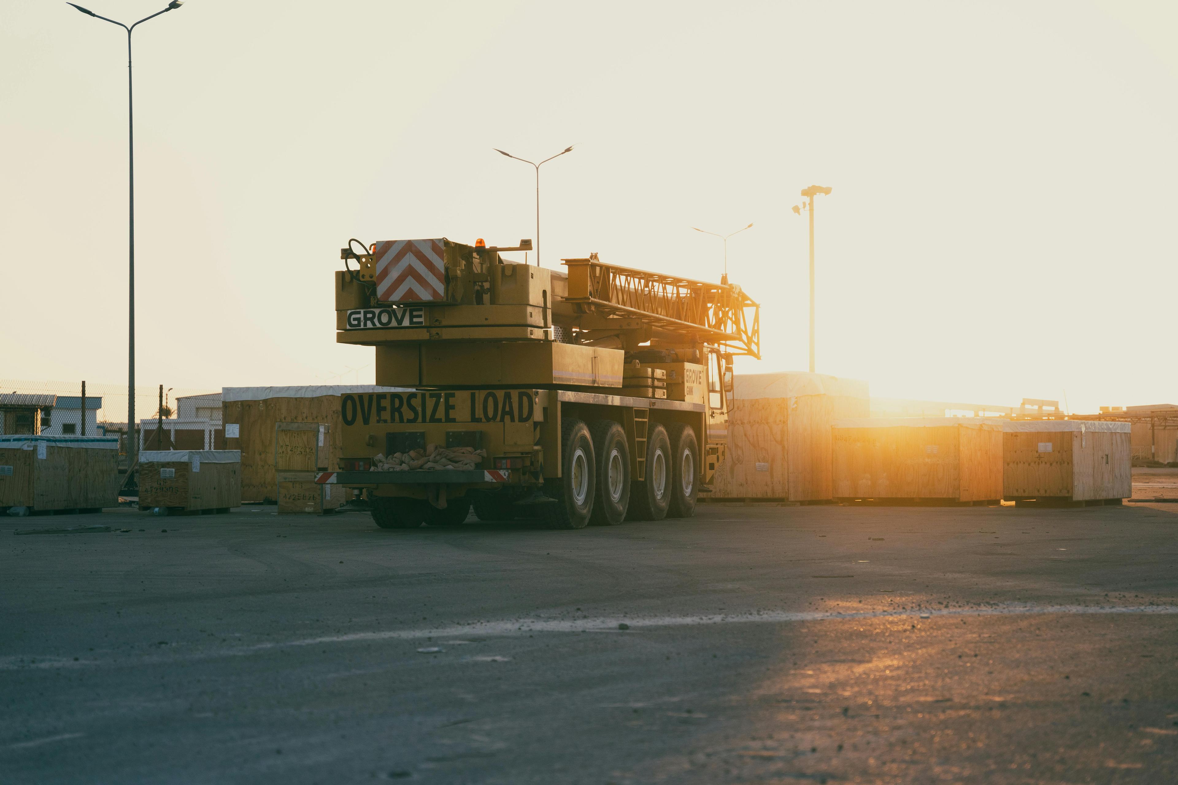 Customized rental plan package for heavy machinery